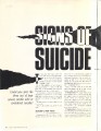 Signs Of Suicide